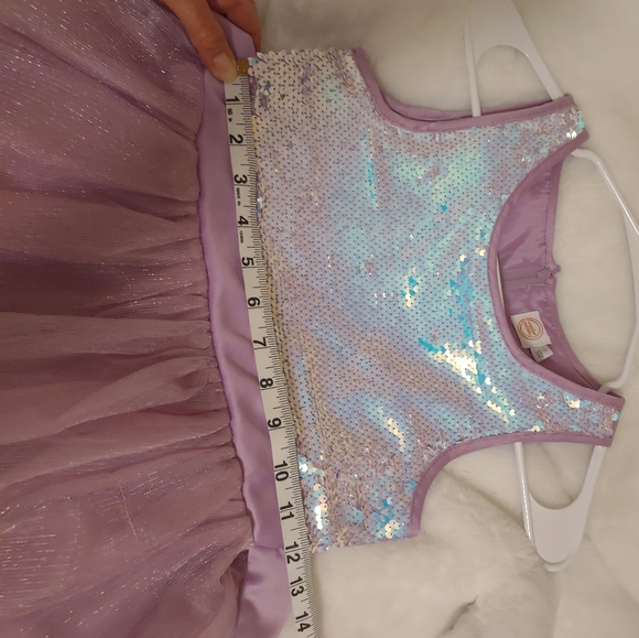 Sparkling Blue and Purple Dress